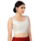 Sleek Sleeveless Saree Blouse: Versatile Elegance