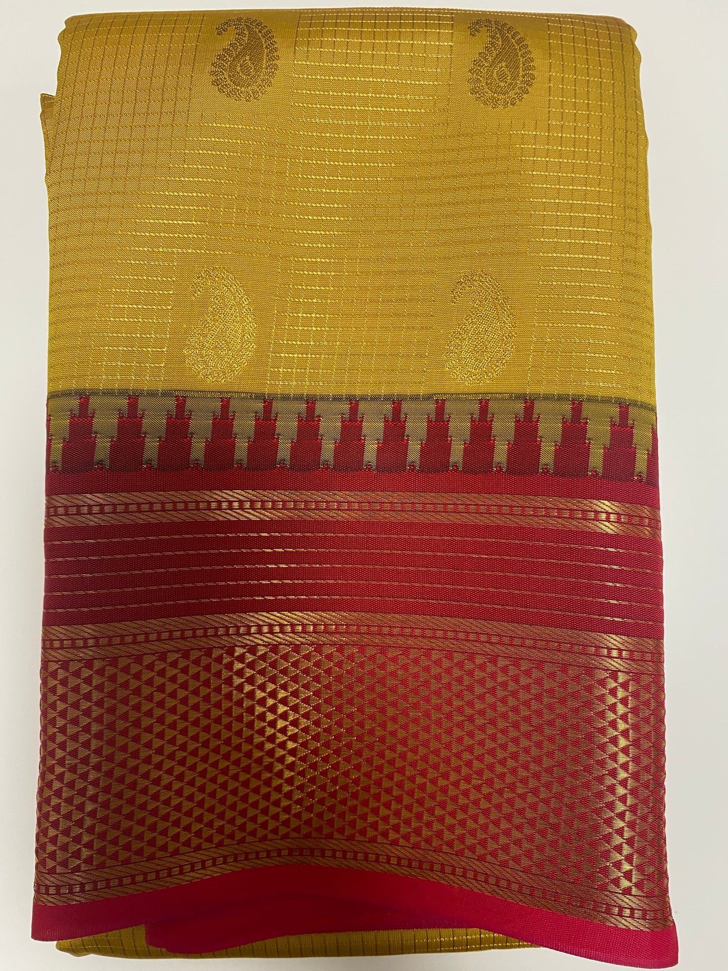 Kanchi Fancy Semi Silk Saree