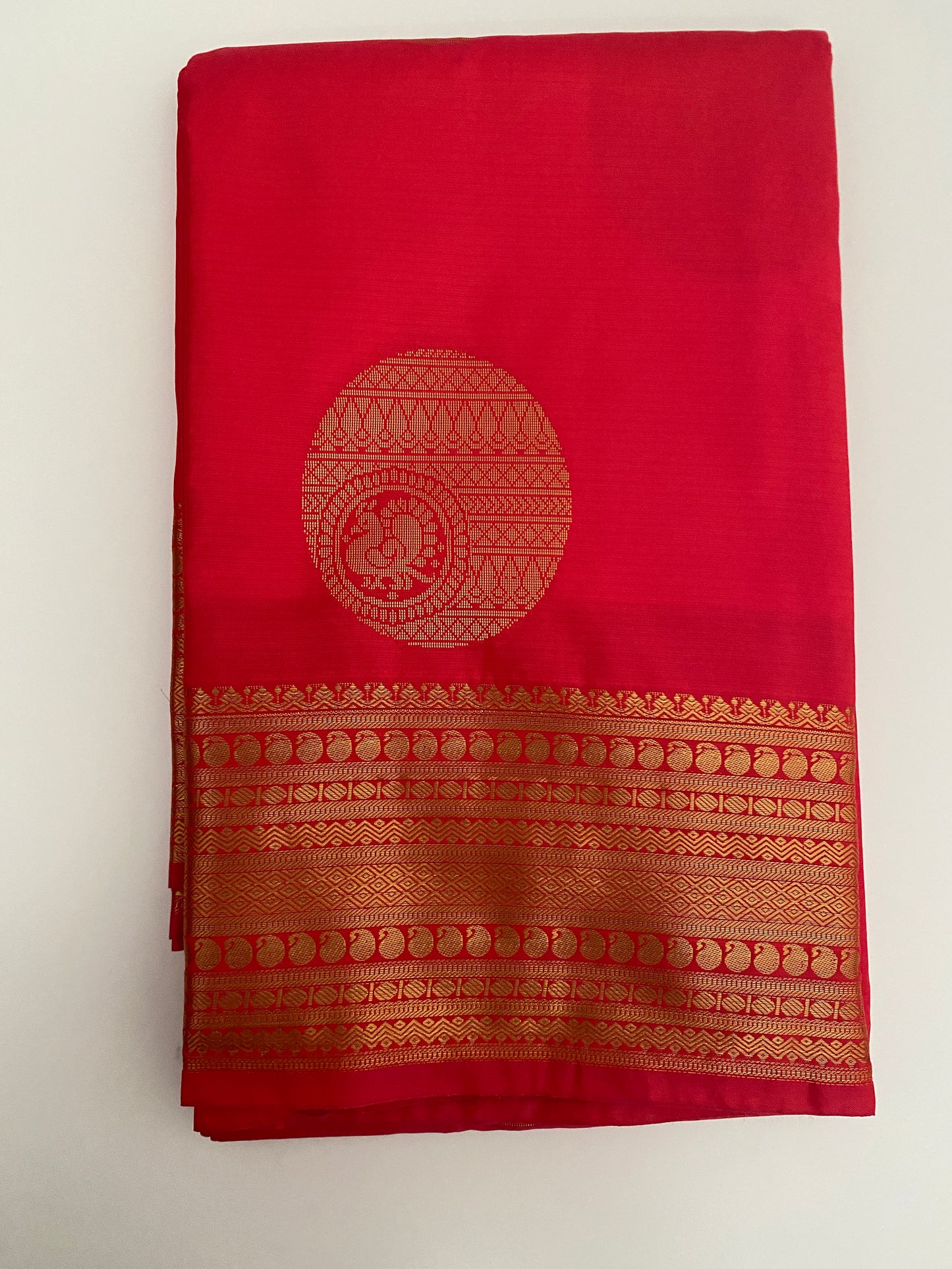 Kanchi Fancy Semi Silk Saree | Dual Tone