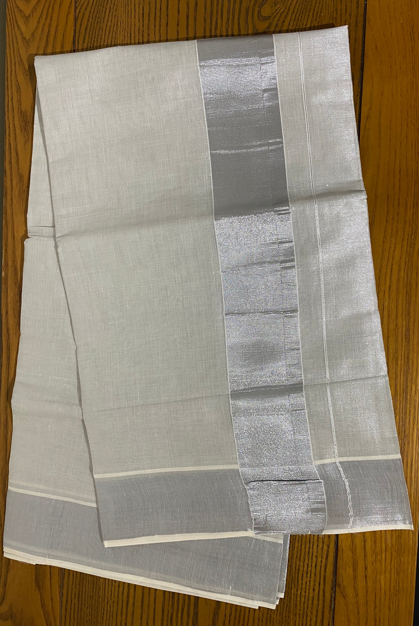 Silver Tissue Set Saree | Onam Saree