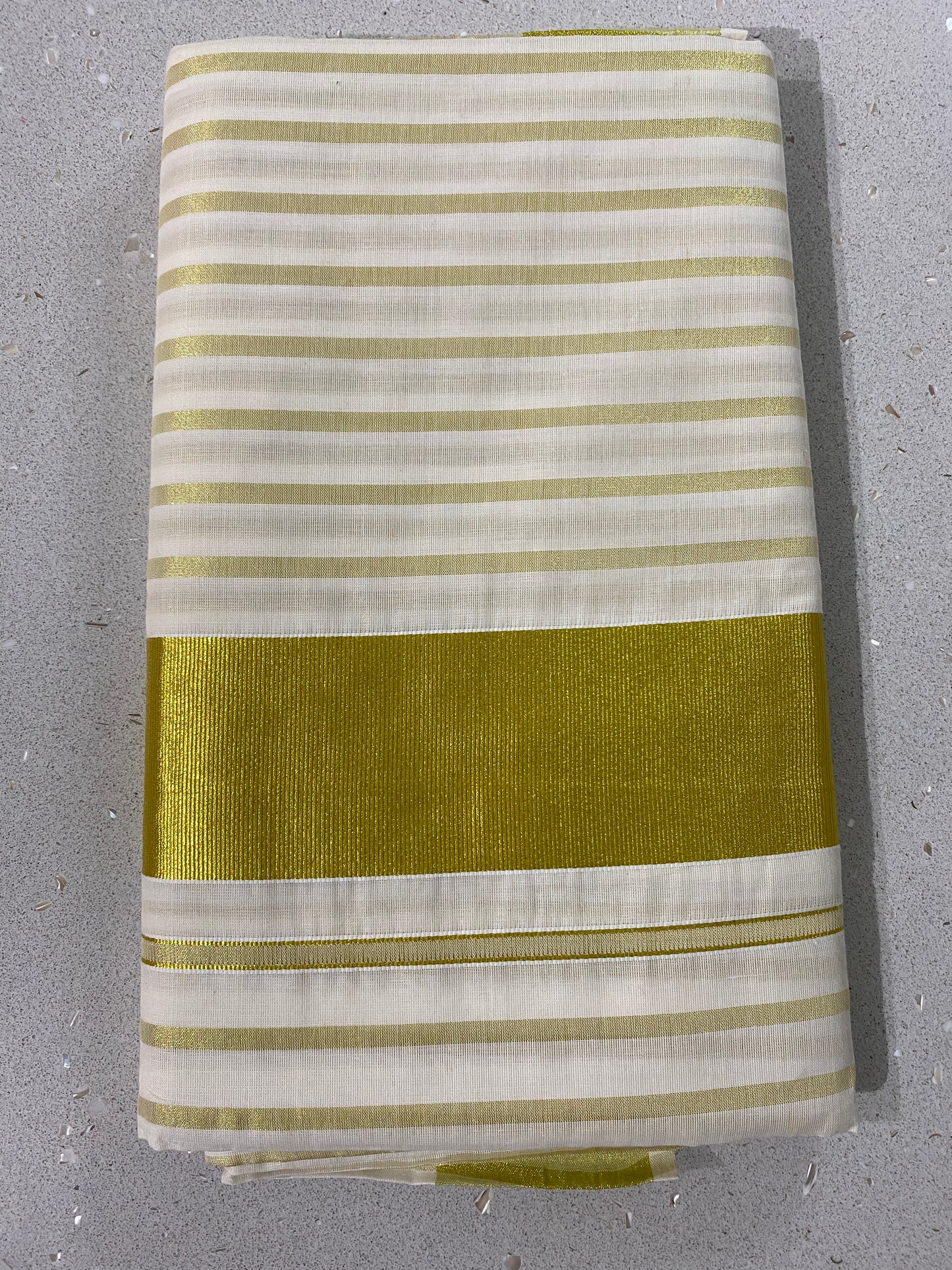 Kerala Set Saree With Thick Lines | Onam Saree