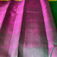Pure Kanchipuram Soft Silk Saree in Green and Purple | Silk Mark Certified