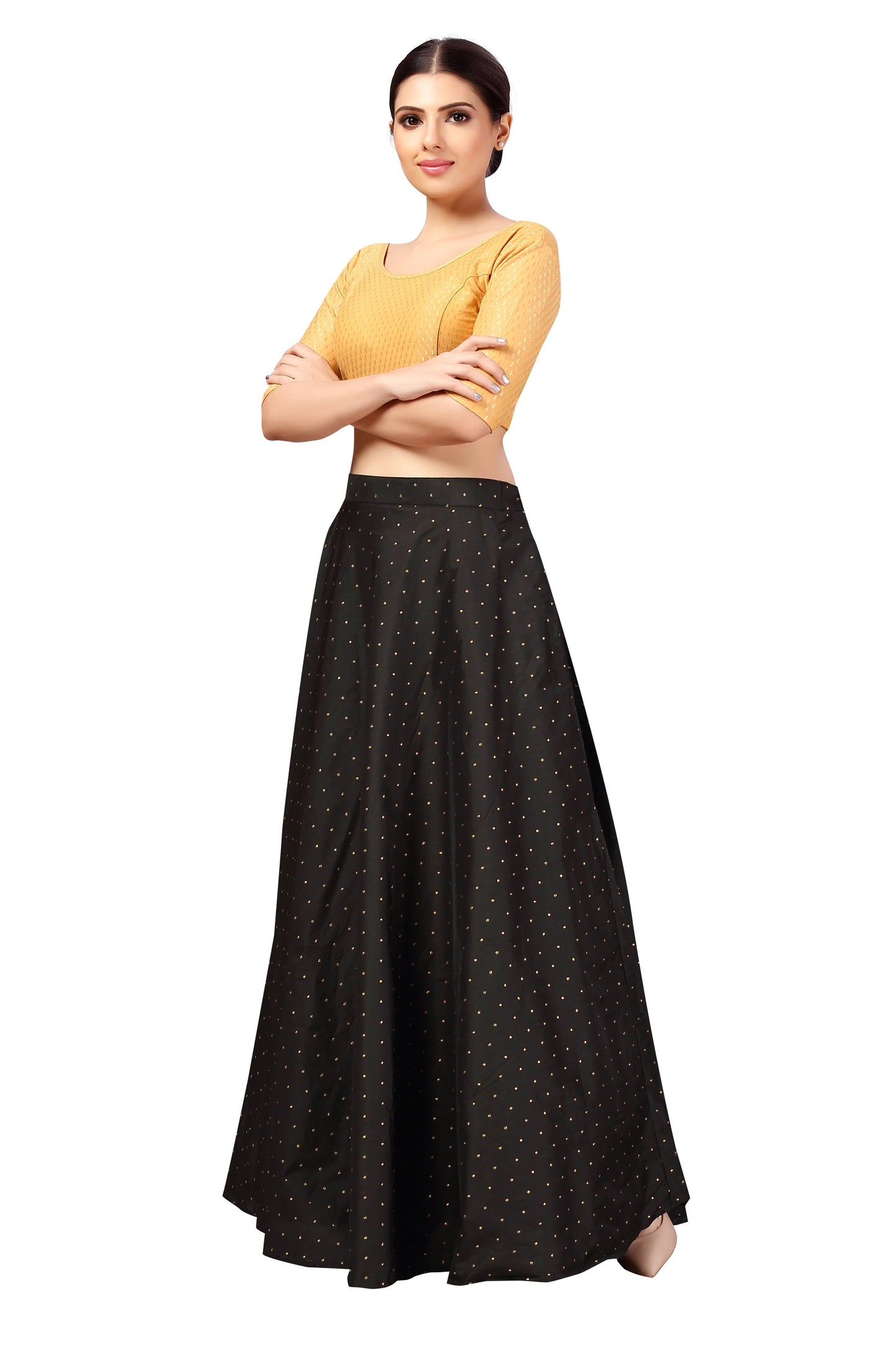 Lehenga Skirt Black