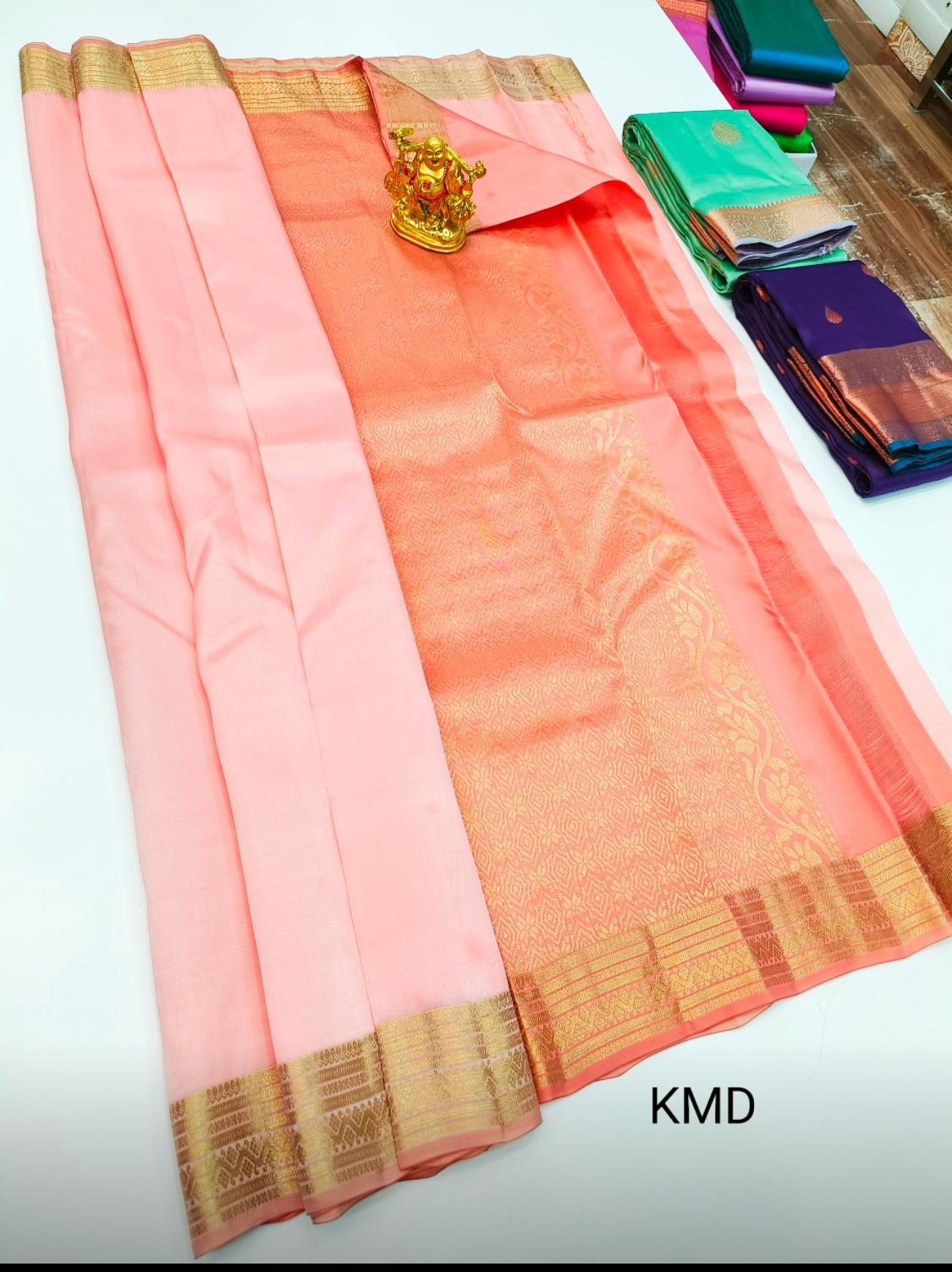 75% Pure Silk Saree - Soft Silk Saree