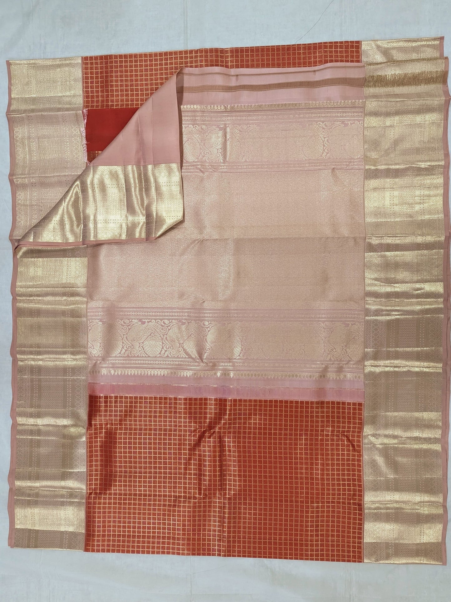 Pure Kanchipuram Silk Saree | 1G Zari | Silk Mark Certified