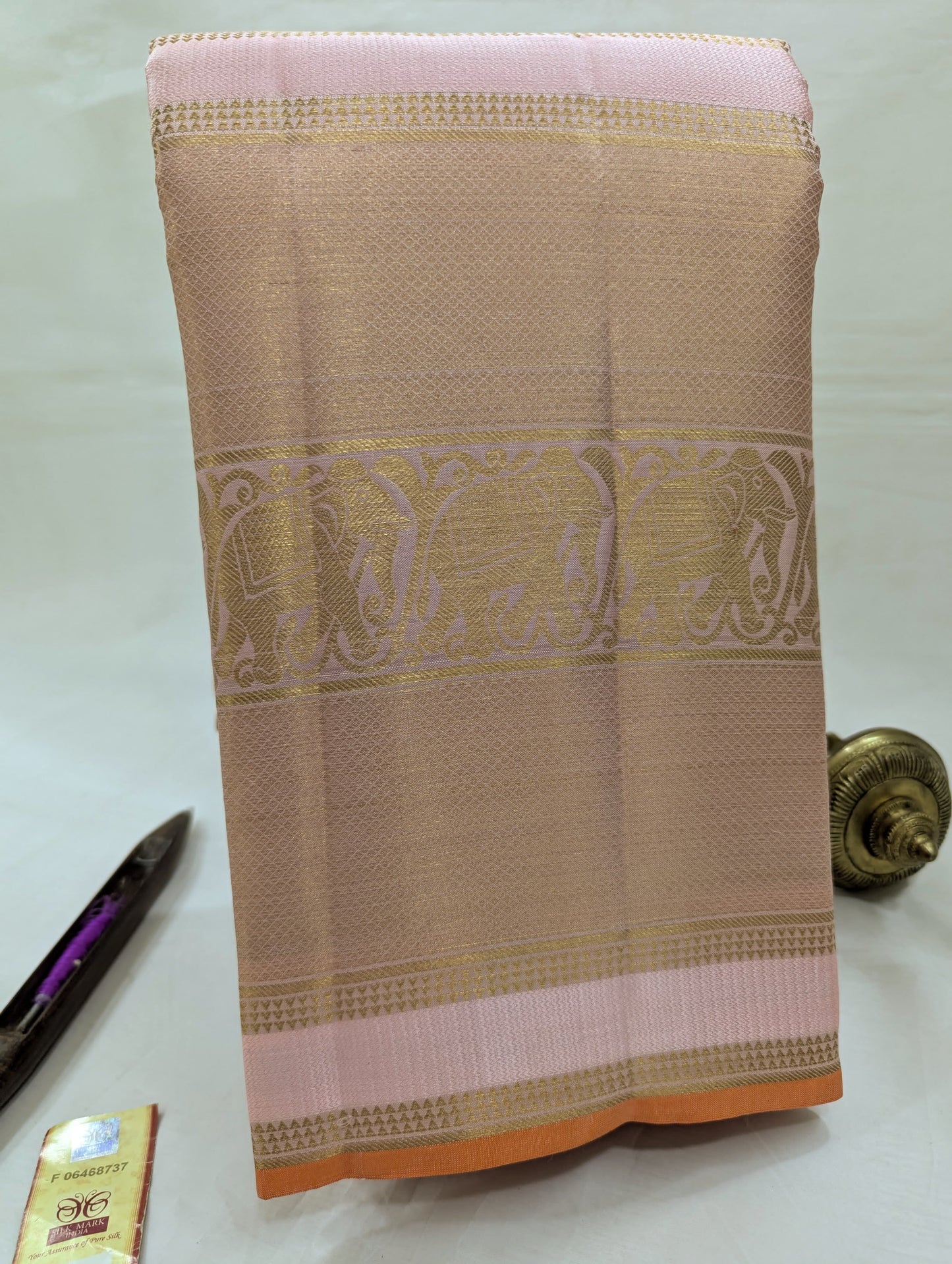 Pure Kanchipuram Silk Saree | 1G Zari | Silk Mark Certified