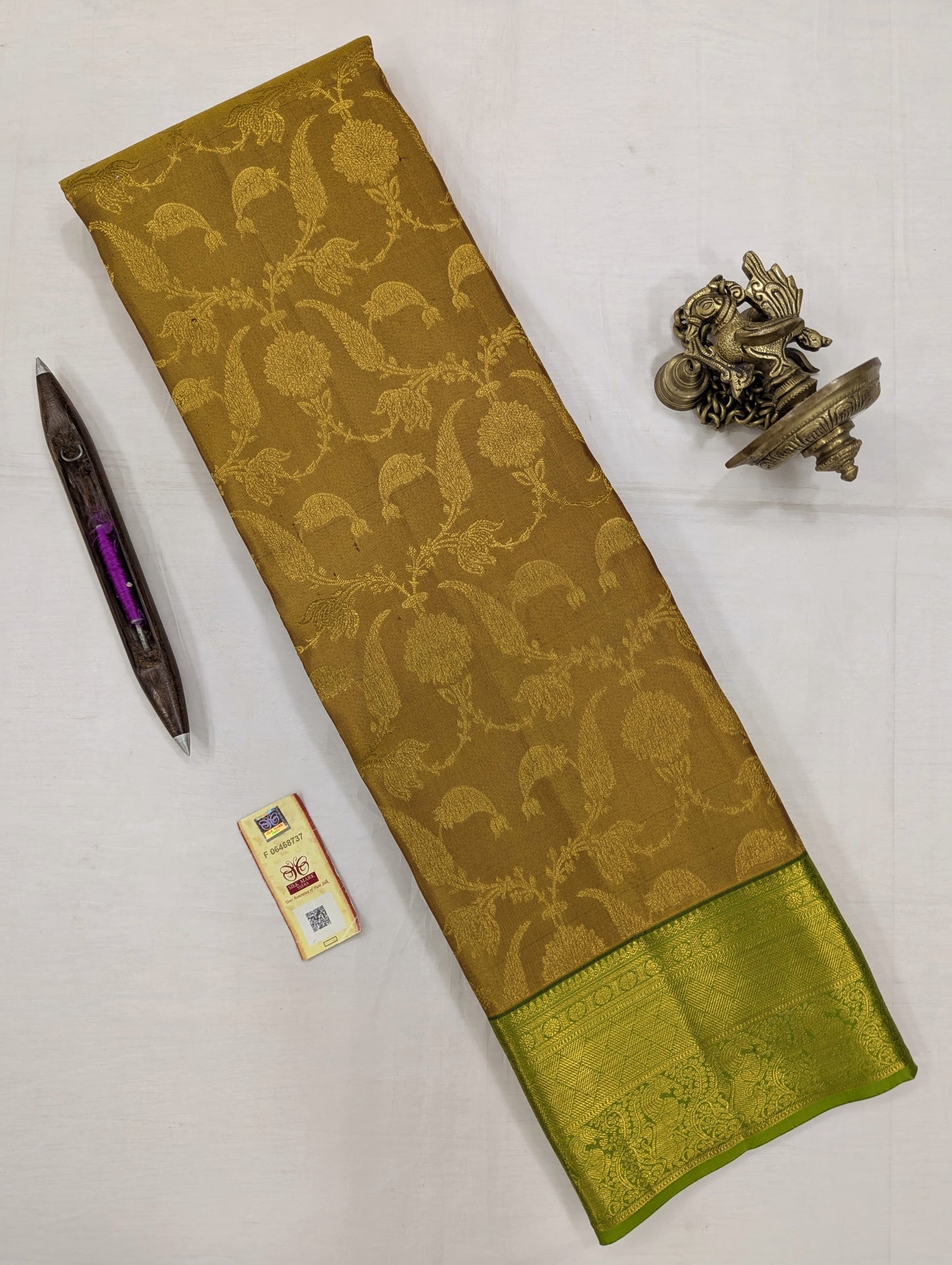 Pure Kanchipuram Silk Saree | 1G Zari | Silk Mark Certified
