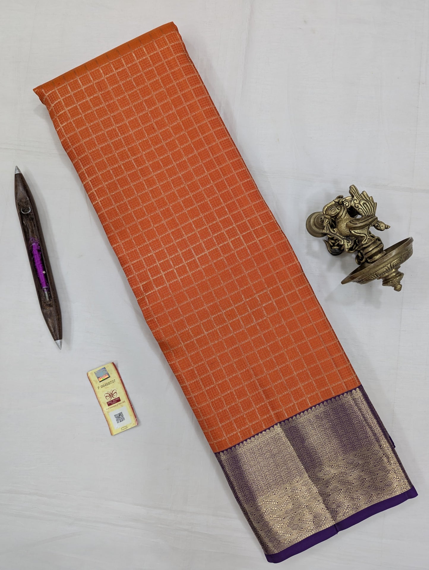 Pure Kanchipuram Silk Saree | 1G Zari | Silk Mark Certified