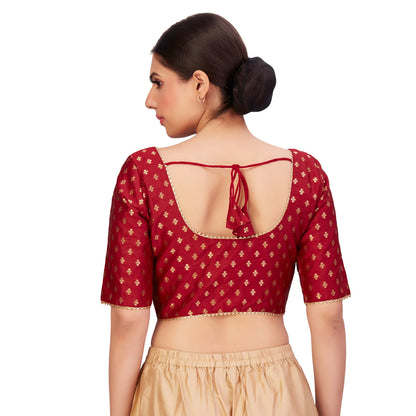 Banarasi Polyester Brocade Festive Blouse