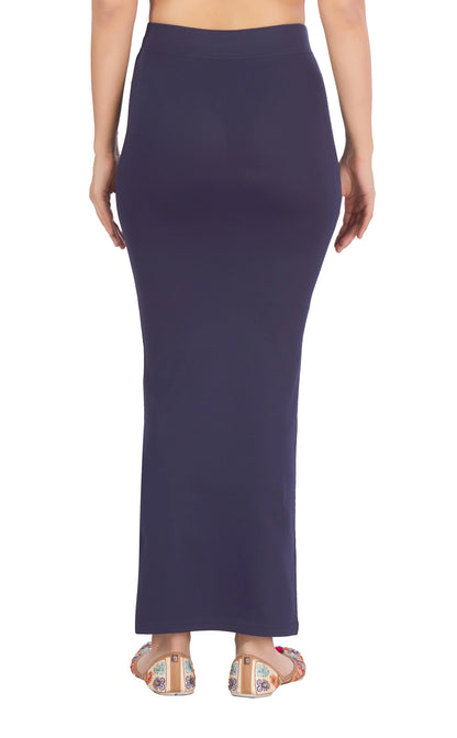Women’s Navy Blue Cotton Saree Shapewear Petticoat
