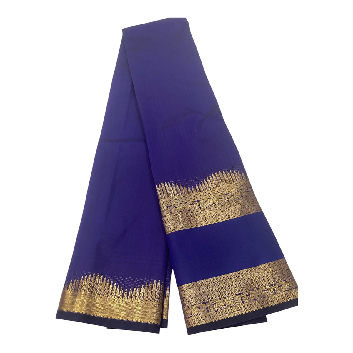 Kanchi Fancy Semi Silk Saree | Royal Blue Saree