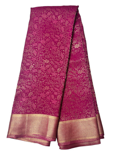 Handloom Pure Mysore Silk Saree