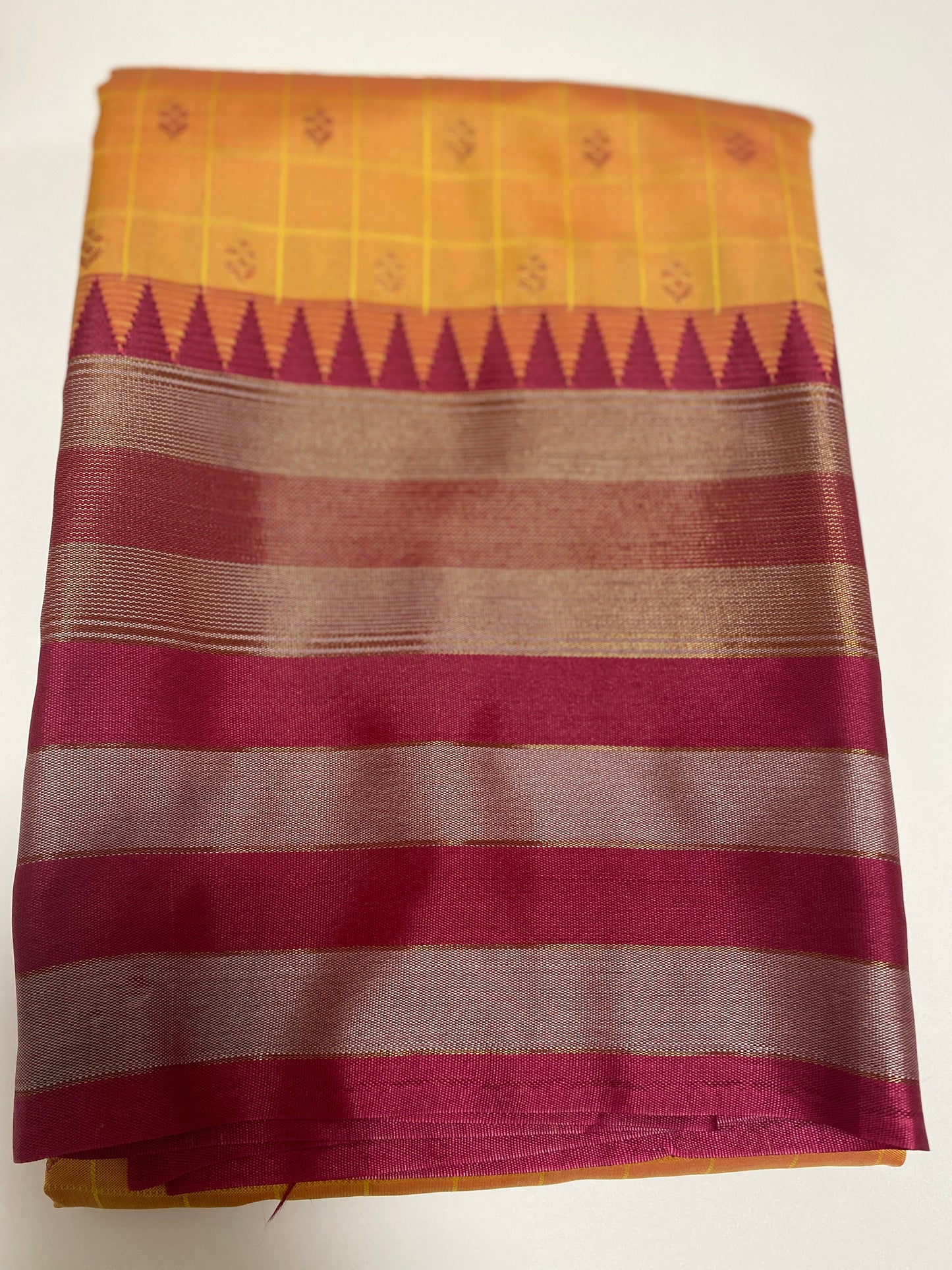 Kanchi Fancy Semi Silk Saree