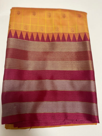 Kanchi Fancy Semi Silk Saree