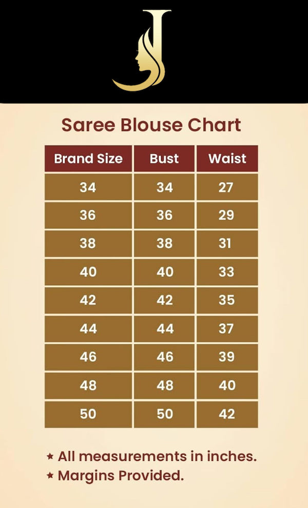 Polyester Short Sleeves V Neck Mirrorwork Saree Blouse-Gold