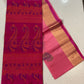 Pure Kanchipuram Soft Silk Saree in Rose Pink and Rani Pink | Silk Mark Certified