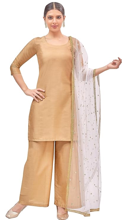 Net Embroidered Dupatta - White