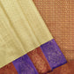 Pure Kanchipuram Korvai Silk Saree | 1g Gold Zari | Silk Mark Certified