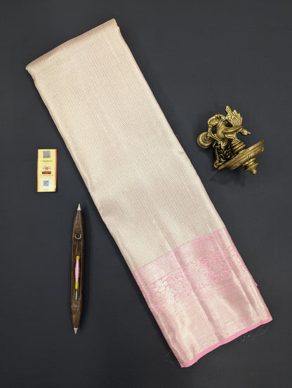 Pure Kanchipuram Silk Tissue Zari by Zari | 1g Gold Zari | Silk Mark Certified