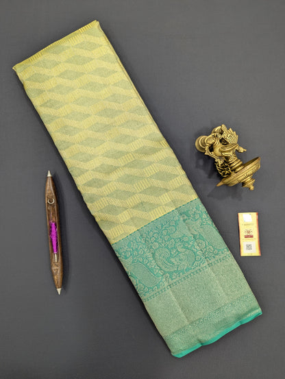 Pure Kanchipuram Silk Saree | 1G Zari | Silk Mark Certified