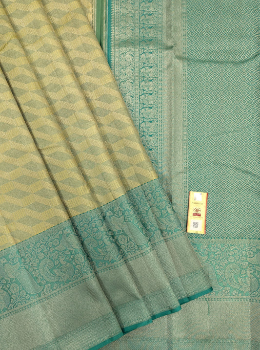 Pure Kanchipuram Silk Saree | 1G Zari | Silk Mark Certified