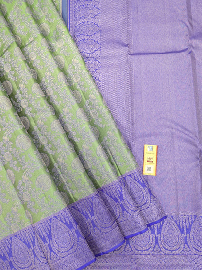 Pure Kanchipuram Silk Saree | 1G Zari | Silk Mark Certified