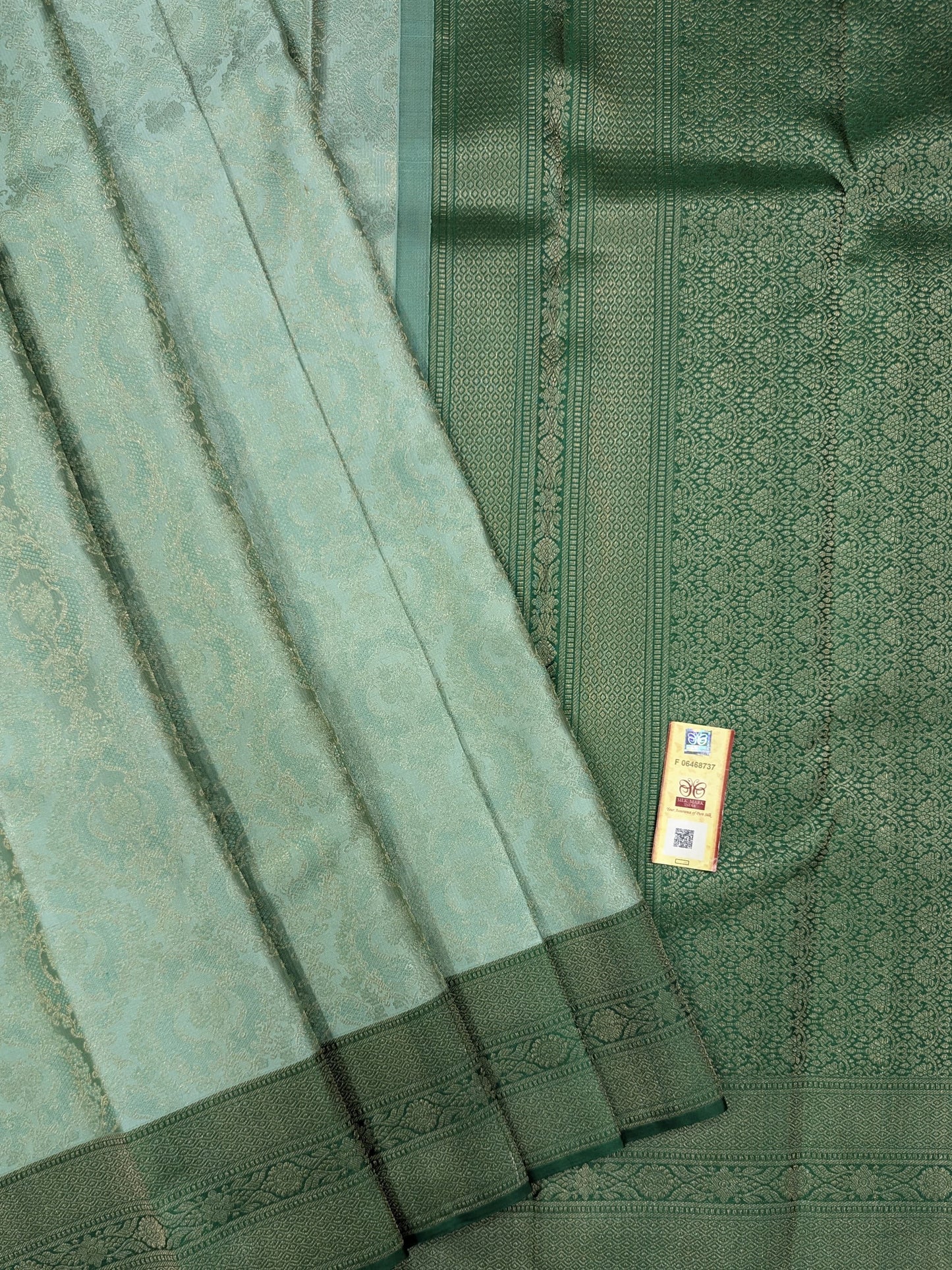 Pure Kanchipuram Silk Saree | 1G Zari | Silk Mark Certified