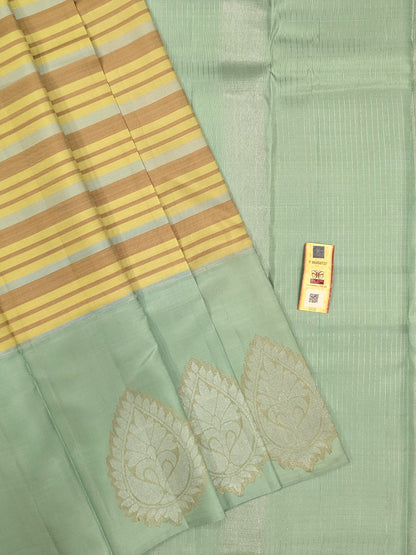 Pure Kanchipuram Silk Designer Saree | 1G Zari | Silk Mark Certified