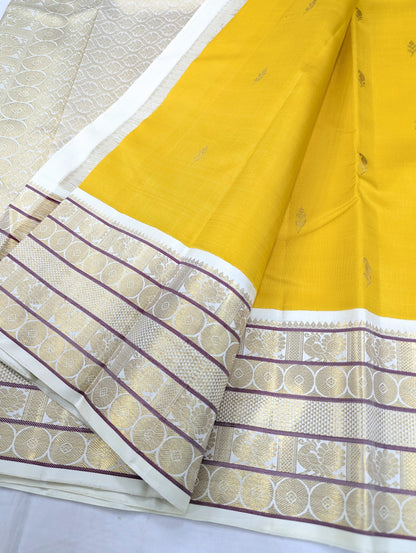 Pure Kanchipuram Silk Saree | 1G Zari | Silk Mark Certified