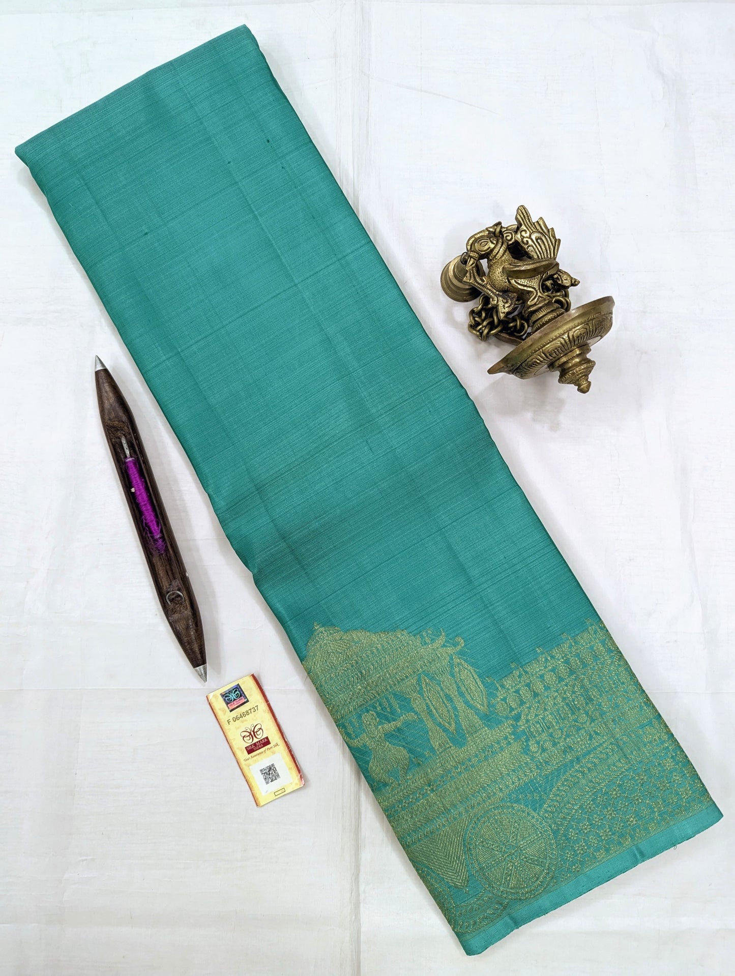 Pure Kanchipuram Silk Saree | 1G Zari | Silk Mark Certified