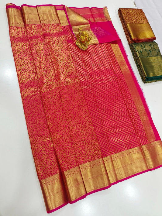 Kanchi Fancy Semi Silk Saree