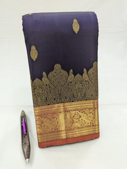 Pure Kanchipuram Silk Saree | 1G Zari | Silk Mark Certified