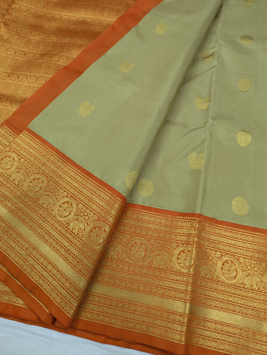 Pure Kanchipuram Silk Saree | 1G Zari | Silk Mark Certified