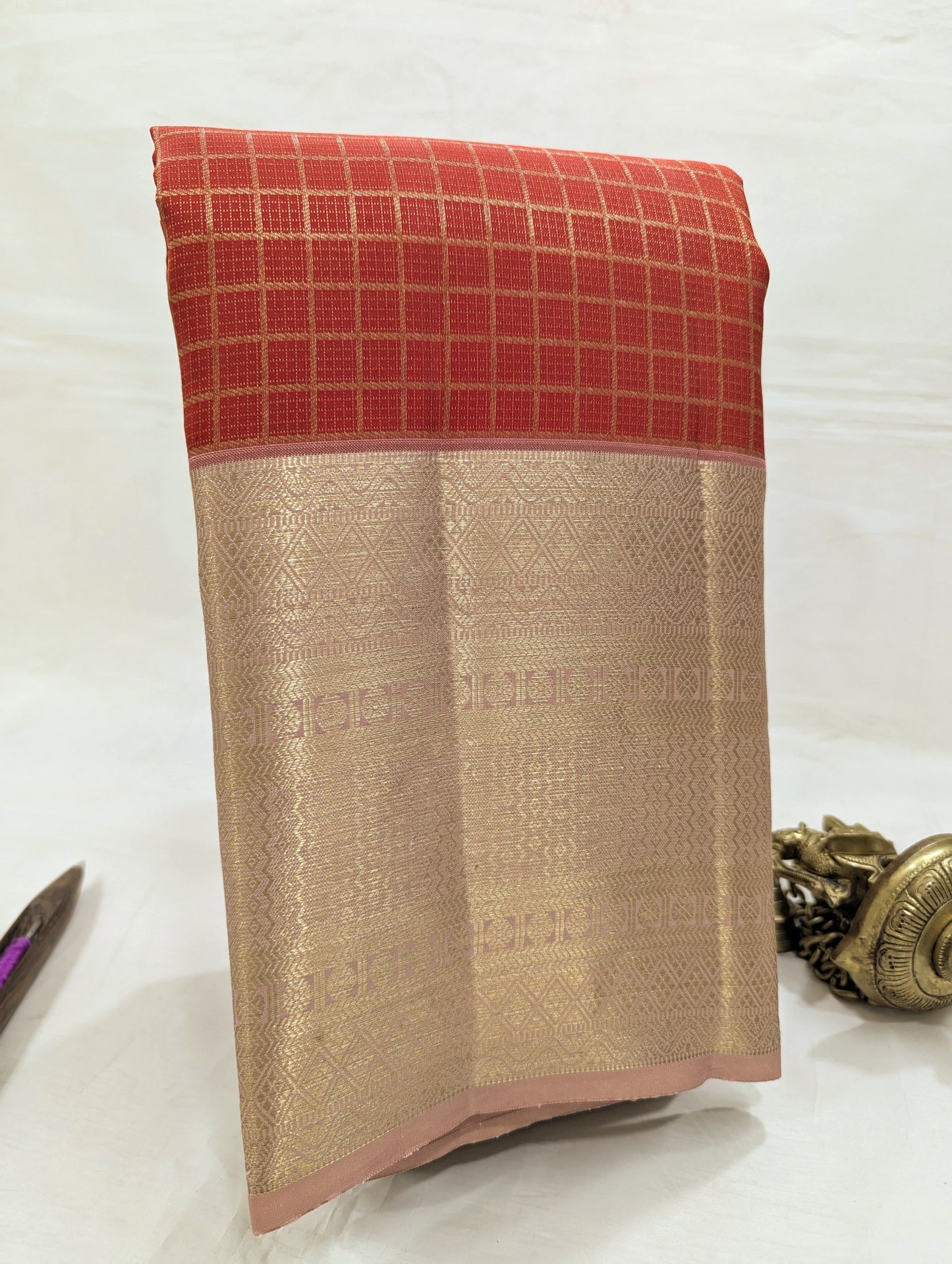 Pure Kanchipuram Silk Saree | 1G Zari | Silk Mark Certified