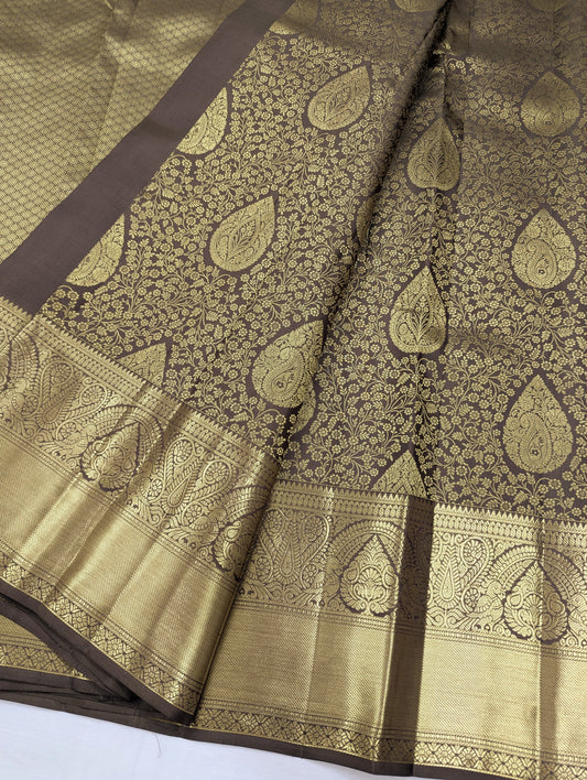 Pure Kanchipuram Silk Saree | 1G Zari | Silk Mark Certified