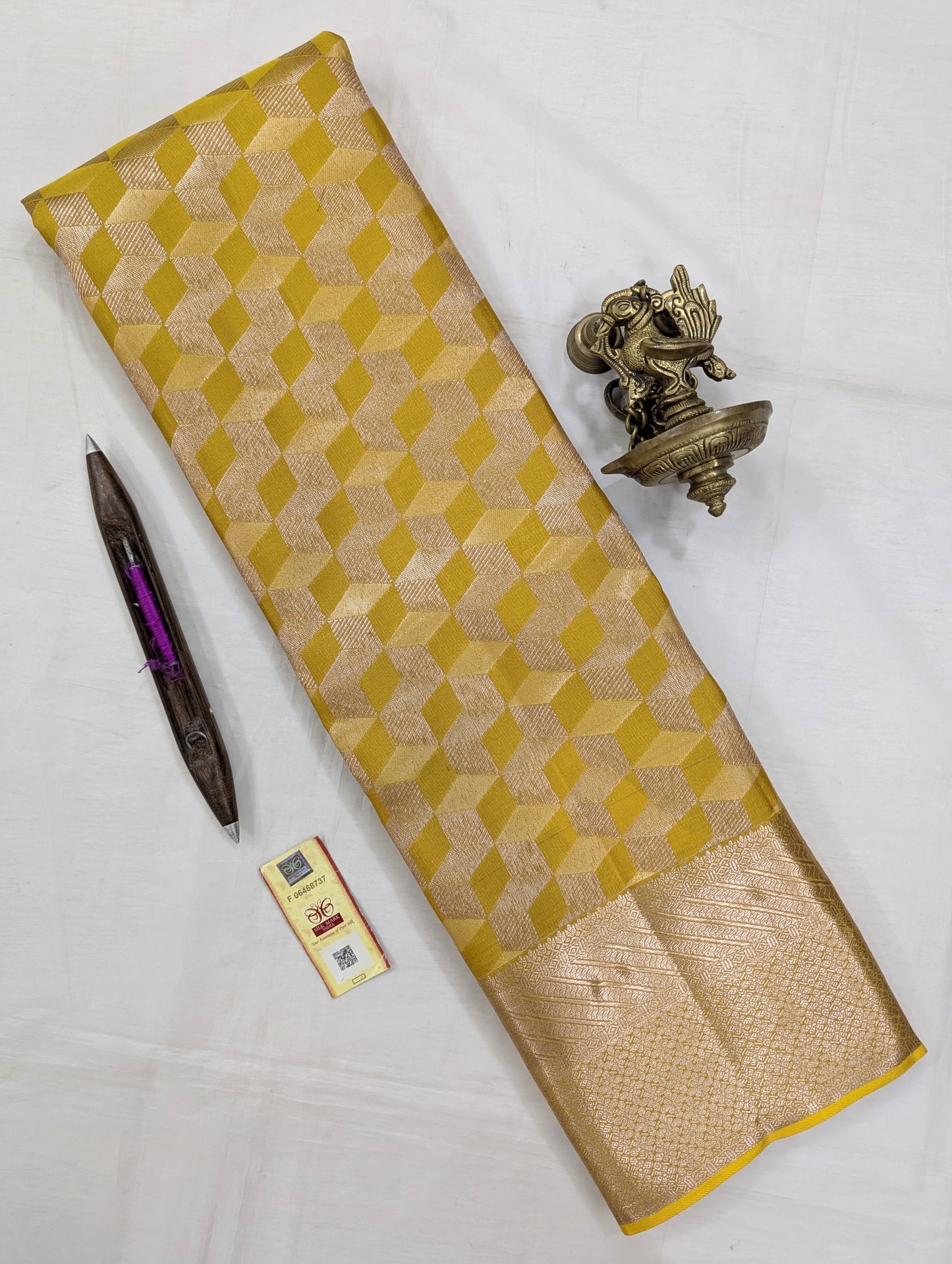 Pure Kanchipuram Silk Saree | 1G Zari | Silk Mark Certified