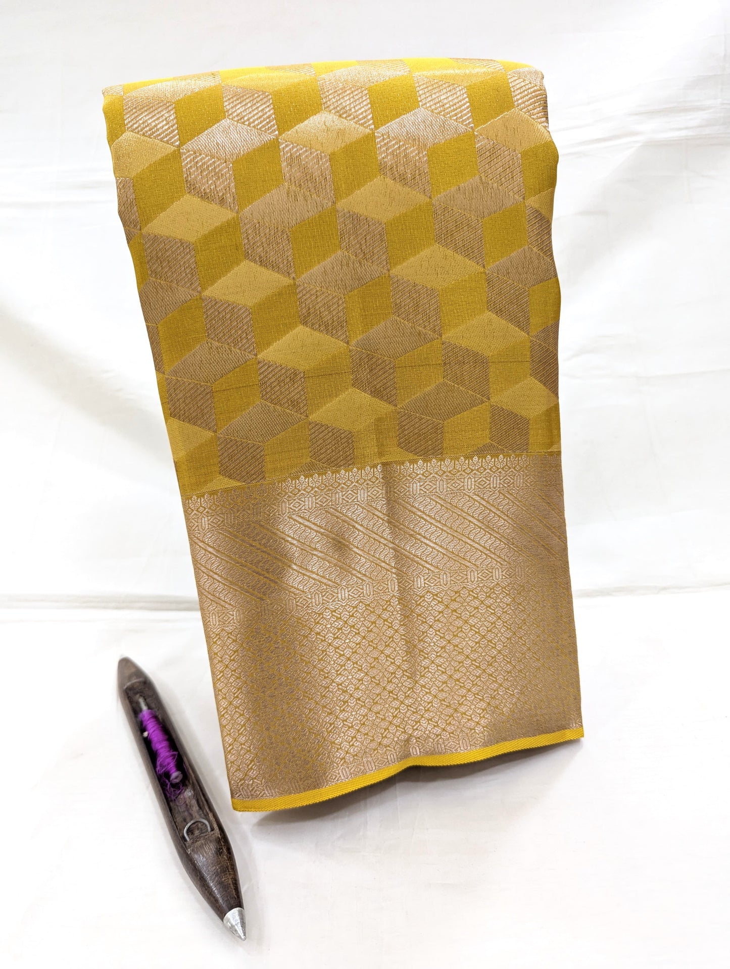 Pure Kanchipuram Silk Saree | 1G Zari | Silk Mark Certified