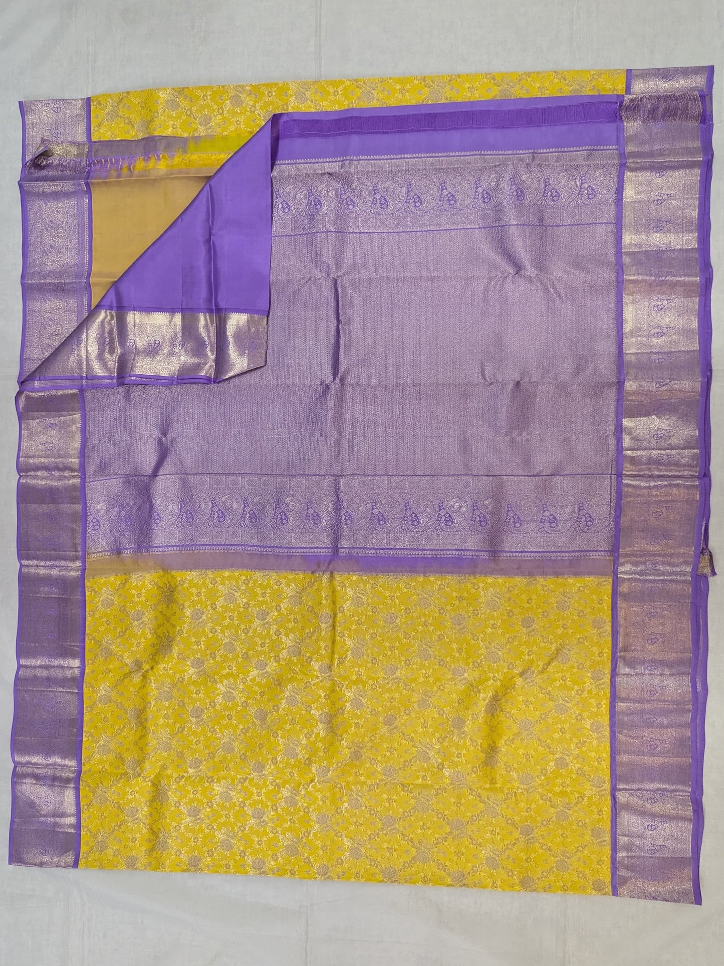 Pure Kanchipuram Silk Saree | 1G Zari | Silk Mark Certified