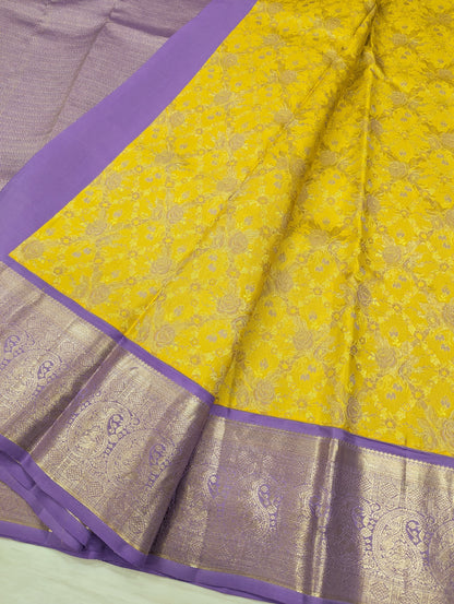 Pure Kanchipuram Silk Saree | 1G Zari | Silk Mark Certified