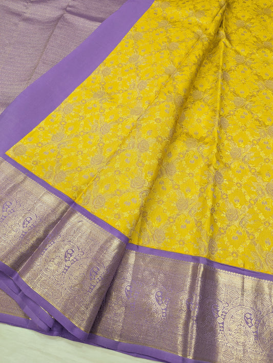 Pure Kanchipuram Silk Saree | 1G Zari | Silk Mark Certified
