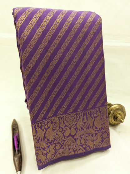 Pure Kanchipuram Silk Saree | 1G Zari | Silk Mark Certified
