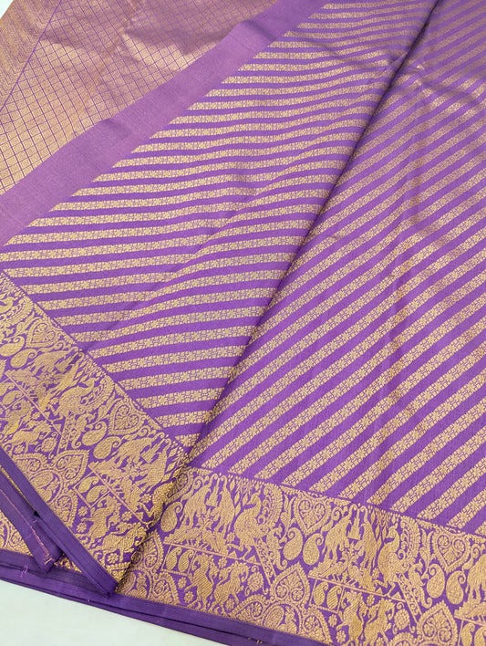 Pure Kanchipuram Silk Saree | 1G Zari | Silk Mark Certified