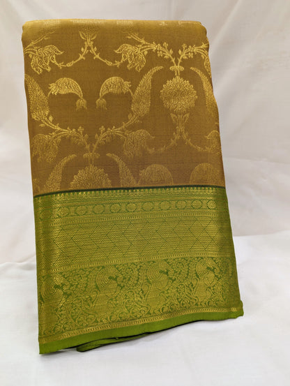 Pure Kanchipuram Silk Saree | 1G Zari | Silk Mark Certified