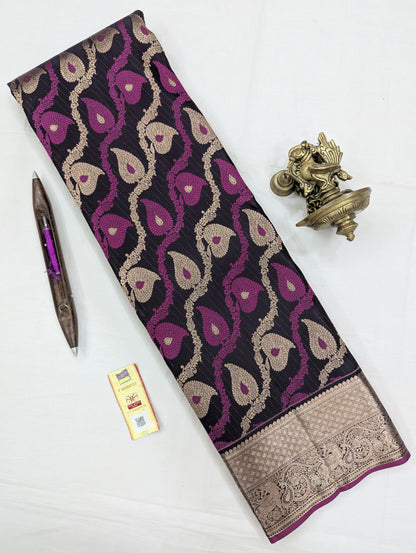 Pure Kanchipuram Silk Saree | 1G Zari | Silk Mark Certified