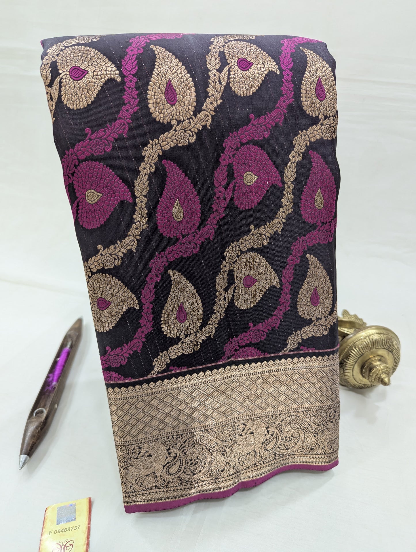 Pure Kanchipuram Silk Saree | 1G Zari | Silk Mark Certified
