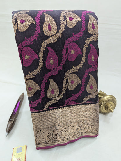 Pure Kanchipuram Silk Saree | 1G Zari | Silk Mark Certified