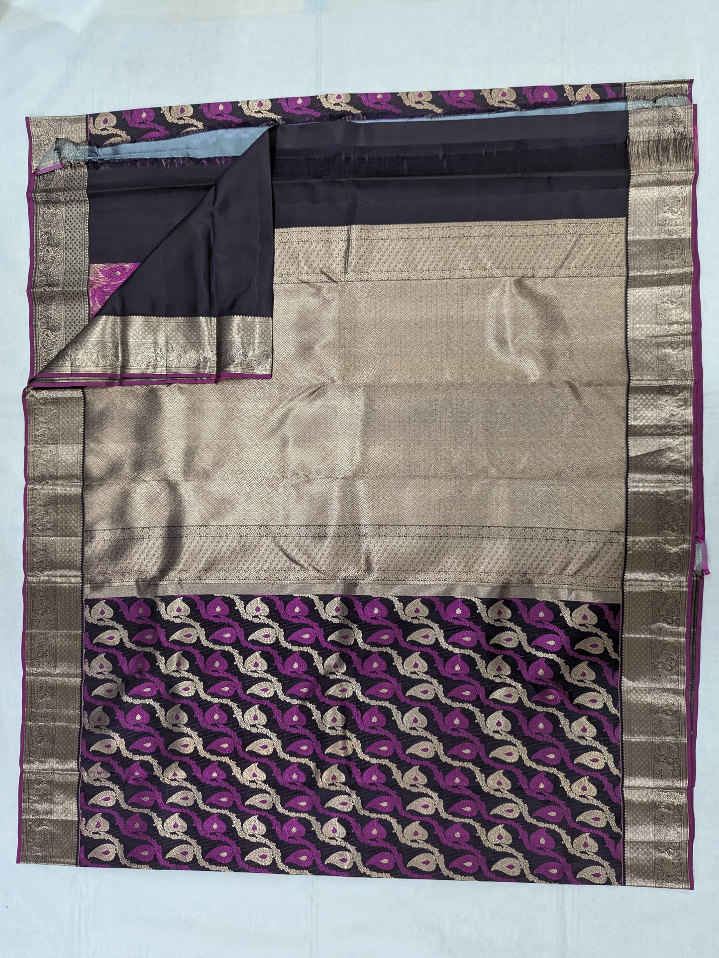 Pure Kanchipuram Silk Saree | 1G Zari | Silk Mark Certified