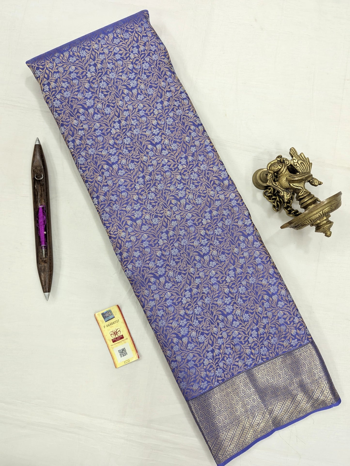 Pure Kanchipuram Silk Saree | 1G Zari | Silk Mark Certified