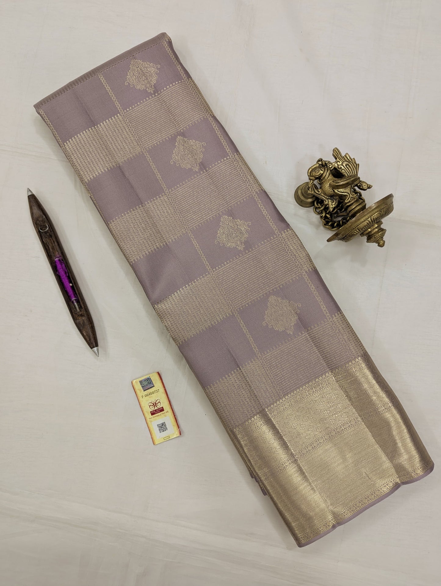 Pure Kanchipuram Silk Saree | 1G Zari | Silk Mark Certified