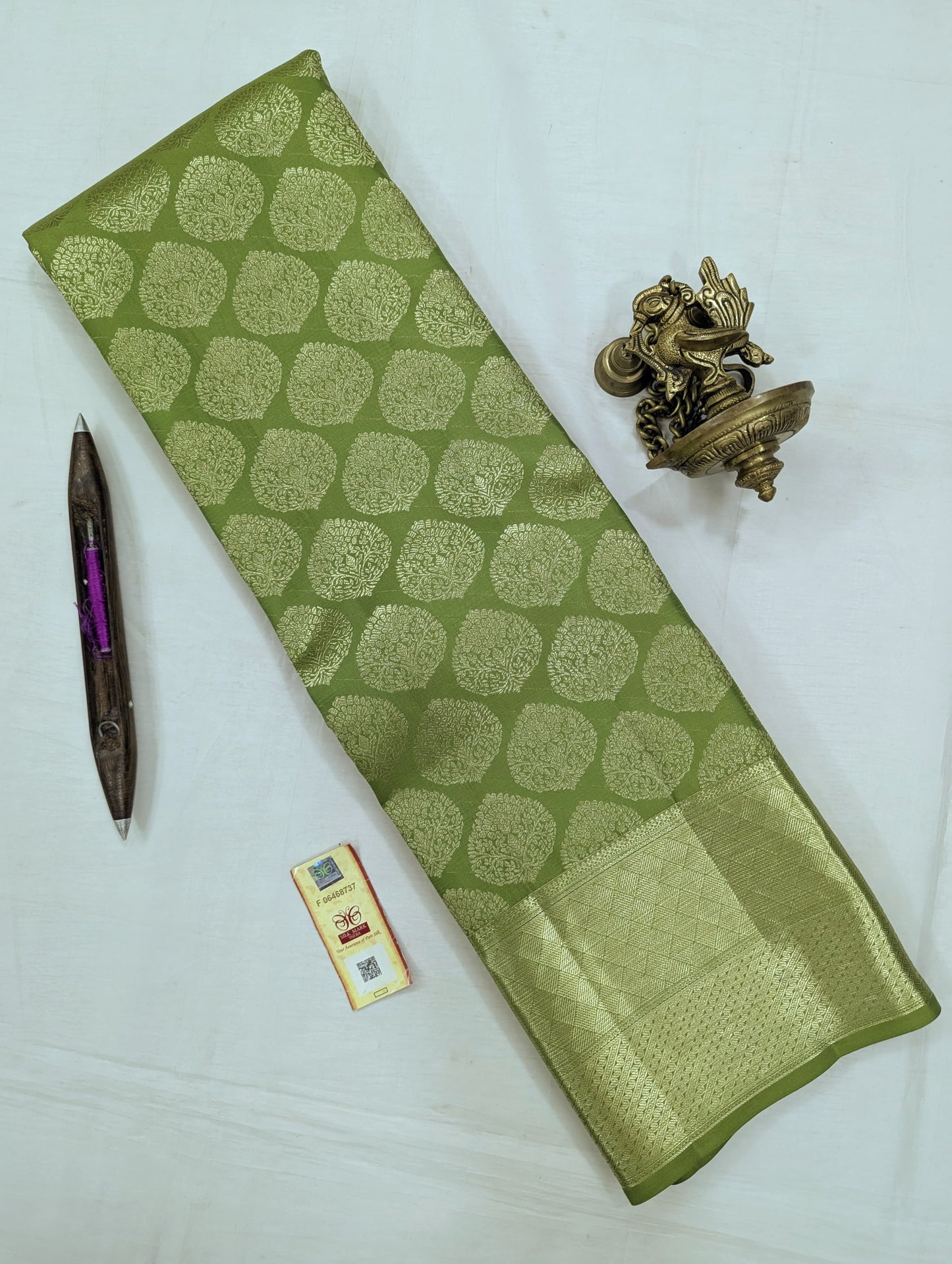 Pure Kanchipuram Silk Saree | 1G Zari | Silk Mark Certified